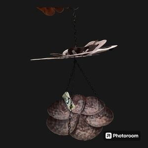 Birds eating utensil